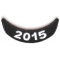 2015 White Lower Rocker Patch