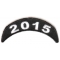 2015 White Upper Rocker Patch