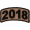 2018 Patch in Brown