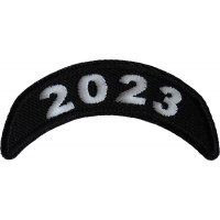 2023 Year Patch Upper Rocker White