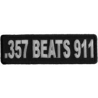 357 Beats 911 Patch | Embroidered Patches