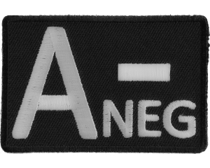 A NEGATIVE Blood ID Patch