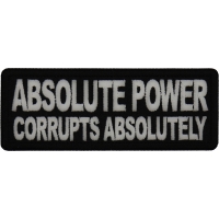 Absolute Power Corrupts Absolutely Patch