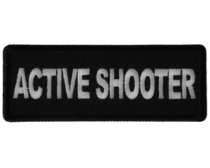 Active Shooter Patch