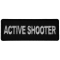 Active Shooter Patch