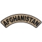 Afghanistan Small Arm Rocker Patch