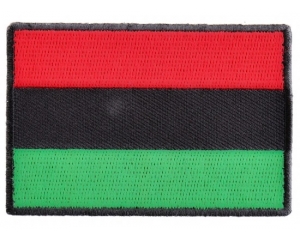 African Flag Patch | Embroidered Patches
