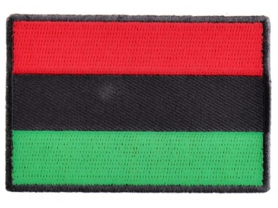 African Flag Patch | Embroidered Patches