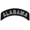 Alabama Patch Iron on State Rocker