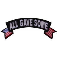 All Gave Some Top Rocker Patch With US Flags