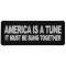 America is a Tune it must be Sung Together Patch