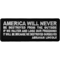 America Will Never Be Destroyed From the Outside Patch