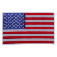 American Flag Patch with White Borders