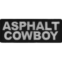 Asphalt Cowboy Biker Patch