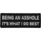 Being An Asshole It's What I do Best Patch