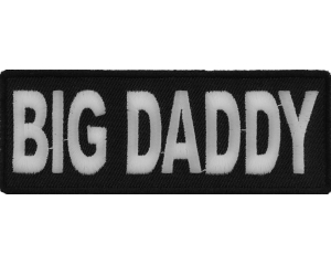 Big Daddy Biker Patch | Embroidered Patches