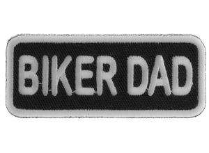 Biker Dad Patch | Embroidered Patches