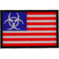 Biohazard US Flag Patch