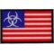 Biohazard US Flag Patch