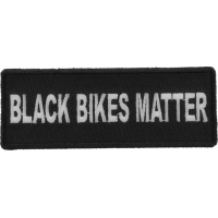 Black Bikes Matter Patch