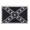 Black Rebel Flag Patch