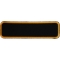 Blank Name Tag Patch Yellow Border