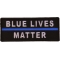 Blue Lives Matter Patch with Blue Line