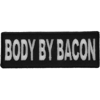 Body By Bacon Funny Patch