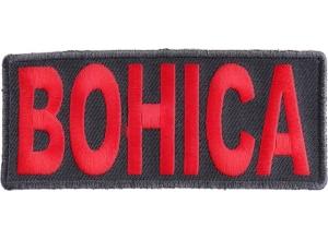 BOHICA Patch - Bend Over Here It Comes Again | US Marine Corps Military Veteran Patches