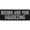 Boobs Are For Squeezing Fun Naughty Patch