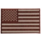 Brown Subdued American Flag Patch