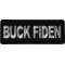 Buck Fiden Funny Iron on Patch