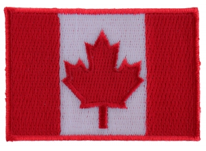Canada Flag Patch Small | Embroidered Patches