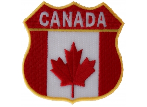 Canadian Shield Patch - Canada Flag | Embroidered Patches