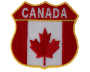 Canadian Shield Patch - Canada Flag | Embroidered Patches