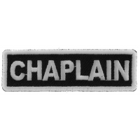 Chaplain Patch | Embroidered Patches