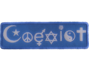 Coexist Patch | Embroidered Patches