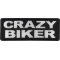 Crazy Biker Patch