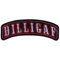 Dilligaf Rocker Small Patch | Embroidered Patches
