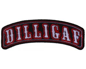 Dilligaf Rocker Small Patch | Embroidered Patches