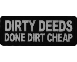 Dirty Deeds Done Dirt Cheap Patch