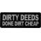Dirty Deeds Done Dirt Cheap Patch
