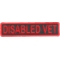 Disabled Vet Patch