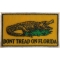 Don't tread on Florida Small Gadsden Flag Patch