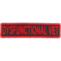 Dysfunctional Vet Patch | US Military Veteran Patches