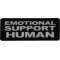 Emotional Support Human Patch