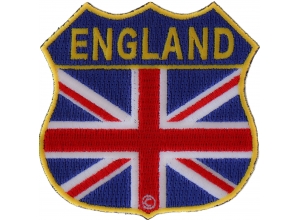 England Shield Flag Patch | Embroidered Patches