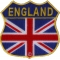 England Shield Flag Patch