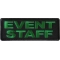 Event Staff Patch Green