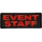Event Staff Patch Orange
